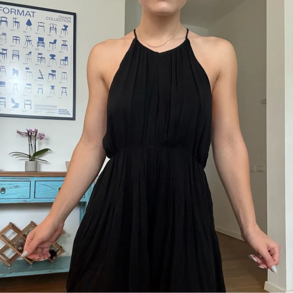 NWOT - Free People Do A Twirl Romper Open-Back  Relaxed Fit, Size Small - Picture 6 of 16